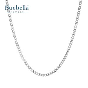 Gran oferta, collar de cadena de eslabones cubanos de Miami de 5mm chapado en oro blanco de 14 quilates de Plata de Ley 925 para hombres, collares de moissanita Premium - Product Image 3