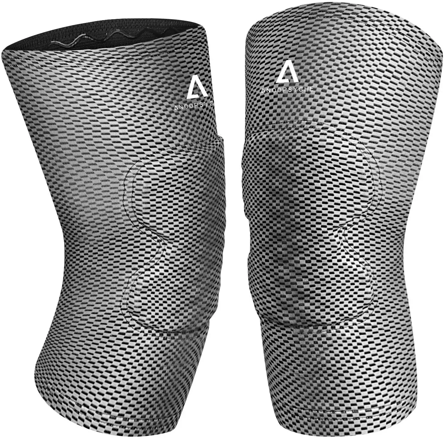 Extérieur Élasticité Long Genou Protecteur Compression chaud Jambe Manchon Réglable Mollet Genouillères pour le sport