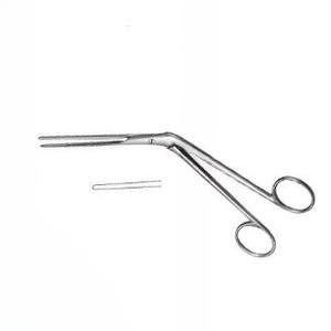 Lubet-barbon nasal Tampon Forceps 18.5cm สแตนเลสเครื่องมือผ่าตัดเสริมจมูก - Product Image 3