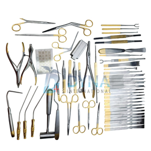 Juego de instrumentos de rinoplastia de alta calidad de 50 instrumentos reutilizables de cirugía de nariz certificada Ce - Product Image 6