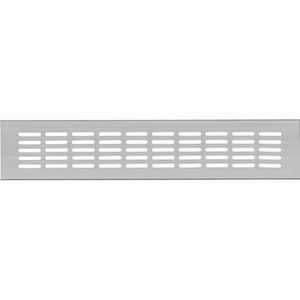 Plaque de porte en aluminium 3070, longueur 600 mm x largeur 100 mm, épaisseur 1,5 mm - Product Image 3