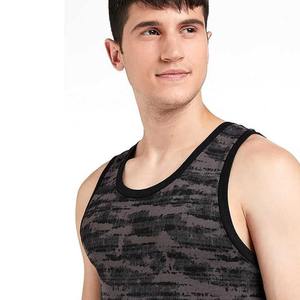 Vente en Gros de Vêtements de Sport pour Hommes Débardeur de Fitness Sans Manches en Coton Imprimé Logo Personnalisé Débardeurs pour Hommes - Product Image 3