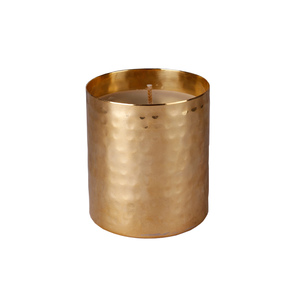 Indian Design Classic Matt Gold Metal Aluminium Cast Votive <b>Candle</b> Jar Holder <b>Long</b> <b>Lasting</b> Stand for Home Decoration Weddings - Product Image 1