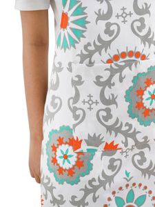 100% Cotton Sleeveless Printed <b>Apron</b> for Hotel <b>Kitchen</b> Outdoor Use Durable and Stylish <b>Kitchen</b> Cleaning Accessory - Product Image 5
