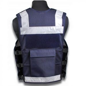 Chaleco de Seguridad Reflectante de Alta Visibilidad Personalizado OEM para Guardias Médicos, con Múltiples Bolsillos de Almacenamiento, para Todas las Estaciones, Color Personalizado - Product Image 5