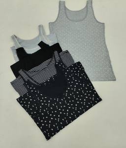New Arrival Best Quality Ladies Casual <b>Knitted</b> <b>Tank</b> <b>Tops</b> 100% Cotton Eco-Friendly Fashionable Comfortable Regular Wear for <b>Women</b> - Product Image 2