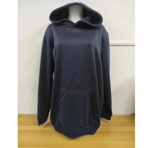 BE105 Unisex Poly/Cotton Fleece Pullover Hoodie Maroon sudadera Premium Cotton Fleece Pullover Hoodie - Product Image 4