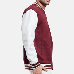 Veste Letterman à quantité minimale de commande basse pour hommes, vêtements de mode, veste Letterman avec logo personnalisé pour hommes, utilisation à l'extérieur - Product Image 3
