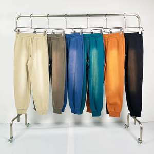 ชุดวอร์มแบบสวมหัวของผู้ชายชุดวอร์มแบบผูกขาชุดวอร์ม600gsm สำหรับผู้ชาย2ชิ้นใช้ได้ทั้งชายและหญิงชุดวิ่งโลโก้ออกแบบได้ตามต้องการ - Product Image 6