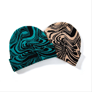 Gorros al por mayor gorro de punto gorro de calavera de invierno gorro holgado cálido gorro para hombre y mujer moda informal sombreros personalizados OEM fábrica - Product Image 1