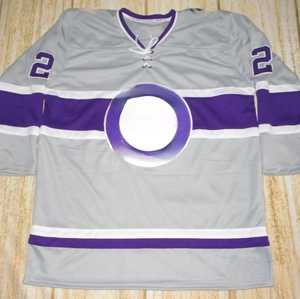 Uniforme de hockey sur glace unisexe personnalisé de haute qualité à séchage rapide respirant de grande taille avec logo personnalisé pour les vêtements de hockey sur glace - Product Image 2