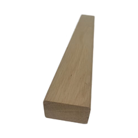 EFS-6002 2 3/4 pouces x 1 9/16 pouces x 4 '-20' de long main courante d'escalier en bois massif pour escalier intérieur