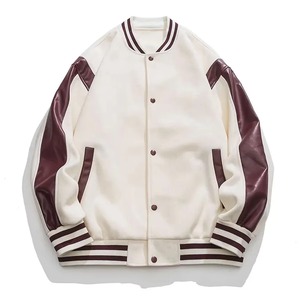 OEM Best High Quality Custom cotton Fleece <b>Baseball</b> University College Varsity <b>Jacket</b> <b>for</b> <b>Men</b>, Custom University Varsity <b>Jacket</b> - Product Image 1