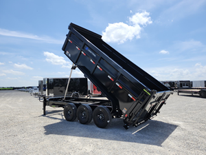 Nuevo Remolque de Volteo Semirremolque de Acero Load Trail 7x14 2026 / 21k GVWR / Laterales de 48'' |   Eje Triple - Product Image 1