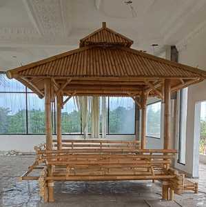 100% Gazebo en bambou naturel meubles de maison convertibles de la plus haute qualité largement vendus supermarché d'appartement à bas prix - Product Image 1