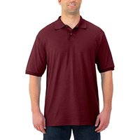 T-shirt en maille unisexe de qualité supérieure en polyester personnalisé, manches courtes, couleur unie, léger, respirant, formel, 200g