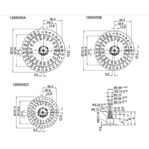 Mouvement de l'horloge jour-Date - Product Image 4
