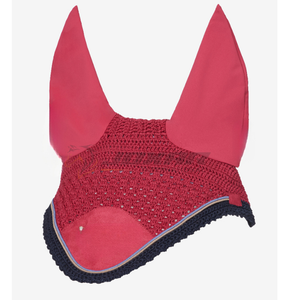 Bonnet d'oreille de cheval lavable de qualité supérieure Voile mouche au crochet léger Design élégant Fabricant pakistanais Équipement équestre - Product Image 4