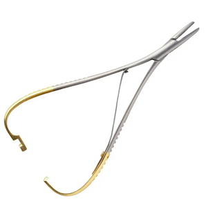 ที่จับเข็มมาร์ทิเย่คุณภาพสูง ปลาย TC 17 ซม. คีมมาร์ทิเย่ เครื่องมือผ่าตัดจัดฟัน - Product Image 3