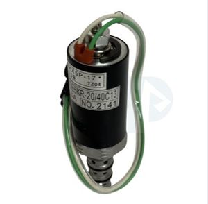 Vanne solénoïde de pompe hydraulique KDRDE5KR-20 SKX5P-17-210 40C13-203A pour Kawasaki pour Sumitomo K3V112 K3V140 Nouvelle construction - Product Image 2