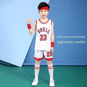 Vêtements de basket-ball à séchage rapide pour hommes, conçus sur mesure, respirants, OEM, uniformes de basket-ball sur mesure - Product Image 4