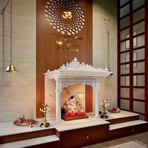 Top-rated Handcrafted Marble Room Temple Decor for Home Hindu <strong>Mandir</strong> <strong>Sculpture</strong> Custom Marble Statues Sale From Indian Supplier - Product Image 1