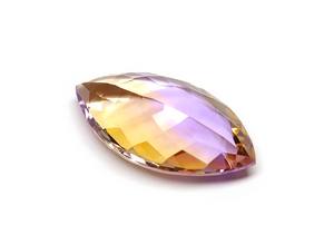พลอยอะเมทรินทรงมาร์ควิส รูปทรงสวยงาม หินอะเมทรินชีวภาพเจียระไนทรงเหลี่ยม เหมาะสำหรับทำเครื่องประดับ - Product Image 3
