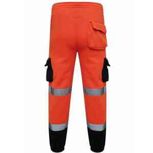 ชุดเครื่องแบบนิรภัยสำหรับผู้ชายกางเกงคาร์โก้หลายกระเป๋ากางเกงทำงานกลางแจ้งทนทาน - Product Image 2