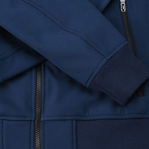 Marque qualité Softshell veste à capuche tenue décontracté pour l'hiver Streetwear doux respirant solide - Product Image 6