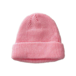 หมวกบีนนี่แฟชั่นใหม่สำหรับฤดูหนาวหมวกบีนนี่ถักแบบเรียบสำหรับฤดูหนาวโลโก้ตามสั่ง - Product Image 3
