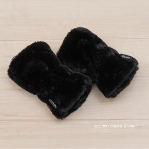 SDS Boappa 2-Piece Set Neck & Hand <b>Warmer</b> Black/<b>Wine</b> Red Support Wraps - Product Image 3