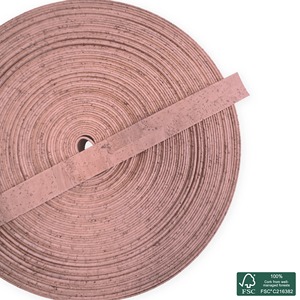 Cordon plat en liège rose clair de qualité supérieure - Product Image 4