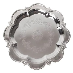 Plato de Presentación Clásico Ecológico de Diseño, Perfecto para Bodas, Fiestas, Eventos, Cenas Navideñas y Recepciones - Product Image 1