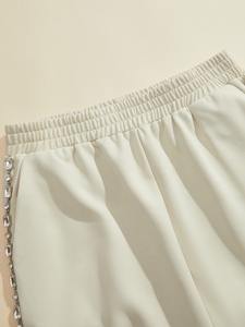 Pantalones Jogger de Algodón 100% con Cuentas Planas de Invierno - Product Image 5