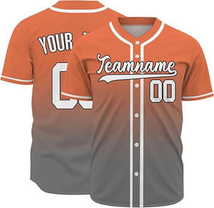 Camiseta de béisbol personalizada OEM para hombre, ropa deportiva transpirable de secado rápido con cuello levantado, manga corta - Product Image 4
