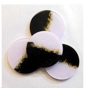 Best Colors Customizable Classic Style Resin Coaster New Design Customization Available - Product Image 4