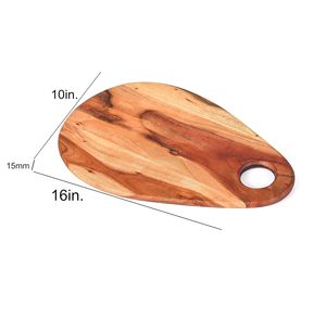 Planche de cuisine en bois en forme de poire épaisse de haute qualité pour couper la sculpture et la présentation des aliments disponibles pour l'exportation en vrac - Product Image 5