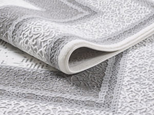 Alfombra turca de lujo hecha a máquina, Avanos Beymen gris, premium para sala de estar, del fabricante de Gaziantep. - Product Image 2