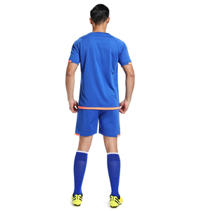 Ropa Deportiva de Fútbol para Hombre, de Alta Calidad, Poliéster/Algodón, Manga Corta, Ligera, Duradera, Transpirable, Diseño Ajustado para Adultos - Product Image 2