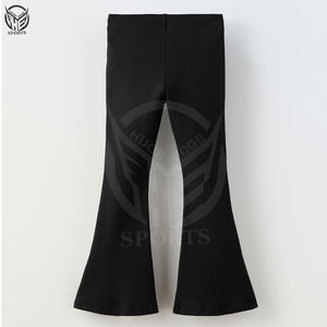 Pantalon évasé bleu taille mi-haute pour femme avec tissu imperméable et respirant de qualité supérieure, design personnalisable par Huge Edge Sports - Product Image 5