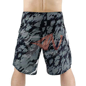 Pantalones cortos MMA de alta calidad para hombre, impresión por sublimación personalizada, peso ligero, último diseño, ropa de lucha para artes marciales - Product Image 3