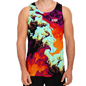 Débardeur personnalisé à séchage rapide, impression par sublimation sur toute la surface, respirant pour l'été, fitness, gym, débardeur par sublimation - Product Image 1
