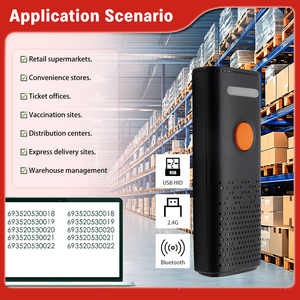 Wireless Handheld <strong>Barcode</strong> <strong>Scanner</strong> 2D <strong>QR</strong> <strong>Code</strong> Reader with USB Receiver for Retail &amp; Warehouse - Product Image 4