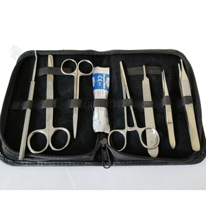 7 pièces médecin étudiant chirurgie avancée anatomie dissection outils Kit métal acier biologie étudiants ensembles chirurgicaux - Product Image 1