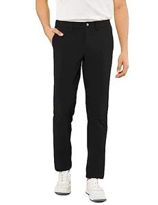Pantalon léger à séchage rapide pour homme, confortable, décontracté, plat, avec stretch, taille mi-haute, droit, pantalon de travail - Product Image 6