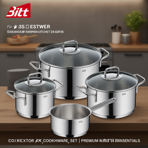 Juego de Utensilios de Cocina Silit Extra de 4 Piezas, Artículos Esenciales de Cocina de Primera Calidad - Product Image 3