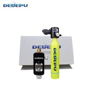 <span class=keywords><strong>Bouteille</strong></span> d'air haute pression en aluminium orange DEDEPU 0,5L pour plongée sous-marine avec adaptateur de plongée - Product Image 6