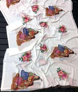 Look élégant Boutique indienne Saree Fashion Lover Designer indien Dernier saree traditionnel exclusif Fancy Party Wear Bridal Wear - Product Image 2