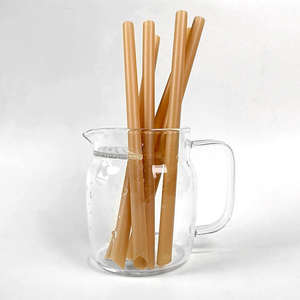 Sugarcane <b>Straw</b> Eco Friendly Biodegradable Plat <b>Straws</b> Milk Tea Sugarcane Bagasse <b>Straws</b> From Vietnam <b>For</b> <b>Sale</b> - Product Image 4