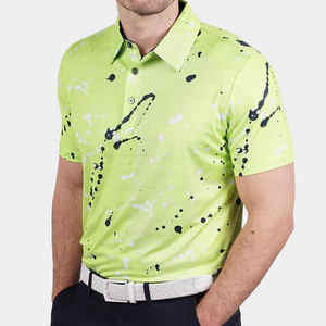 Camiseta de Polo de manga corta de corte clásico para hombre, 100% algodón, transpirable, bordada con el último diseño, patrón sólido de punto - Product Image 3